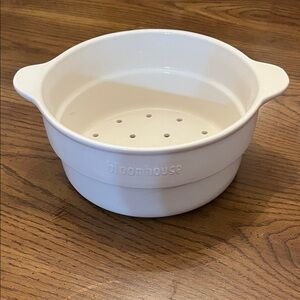 Bloomhouse 6 Qt Dutch Oven Ceramic Steamer